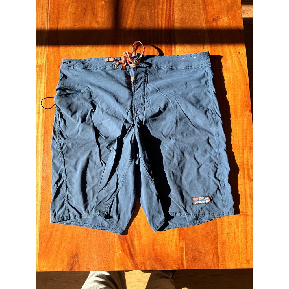 Patagonia Men's Blue Swim Trunks Size 38